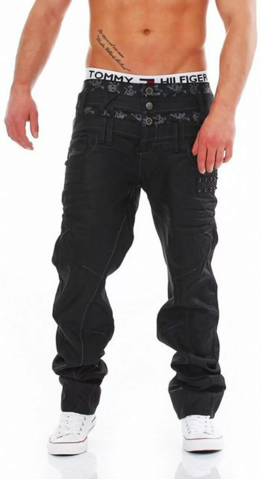 Cipo & Baxx Regular-fit-Jeans Cipo & Baxx C-1118 Regular Fit Herren Jeans günstig online kaufen