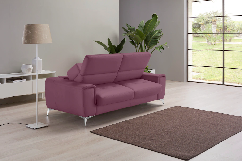 Egoitaliano Schlafsofa "Francine Designsofa, Loungesofa mit Dauerschlaffunk günstig online kaufen