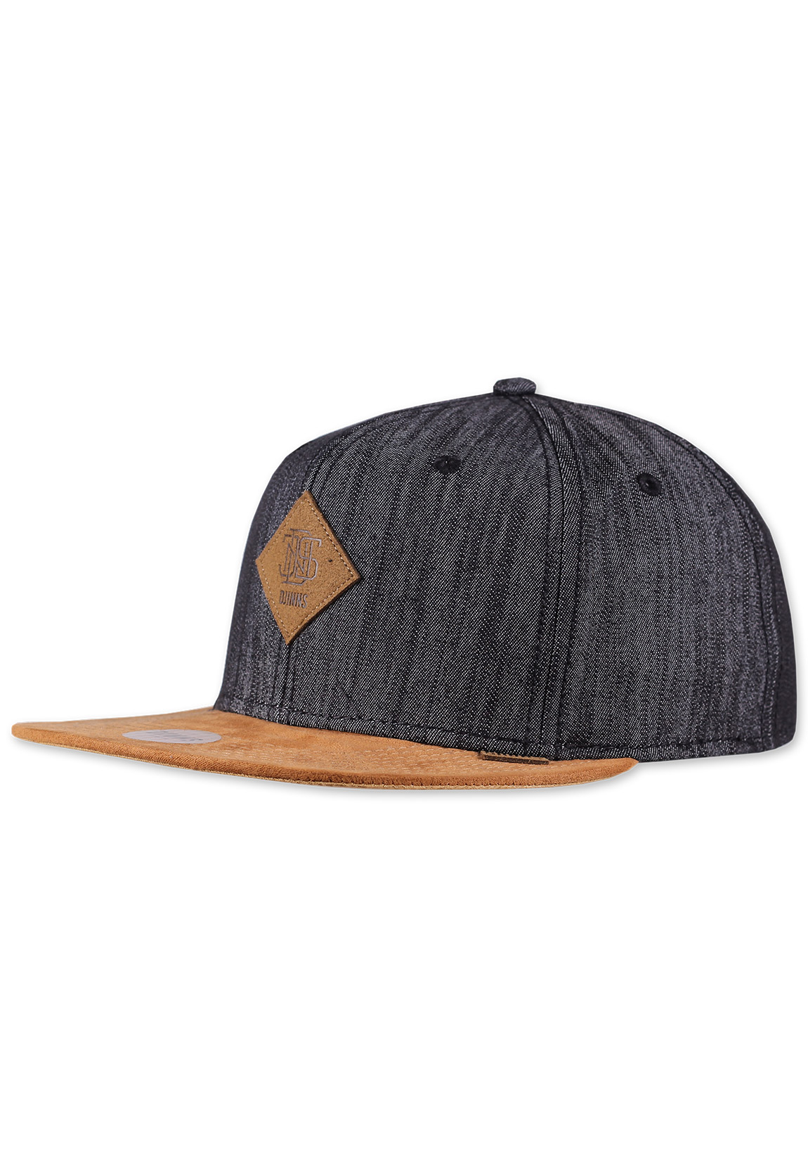 Djinns Snapback Cap 6P SB LINEN Black günstig online kaufen