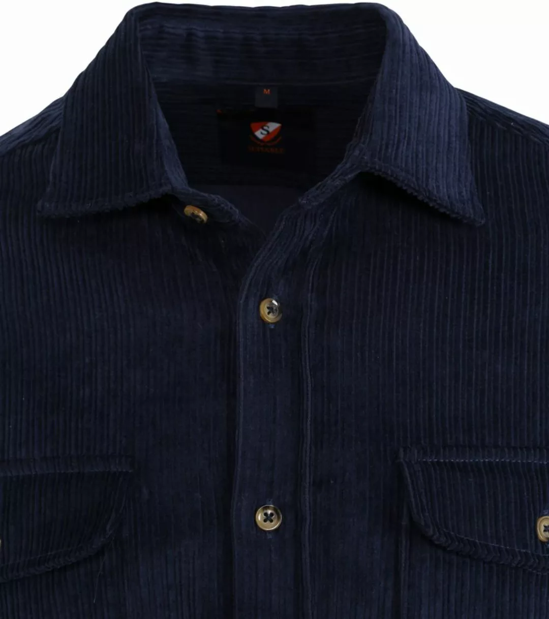 Suitable Überhemd Corduroy Navy - Größe XXL günstig online kaufen