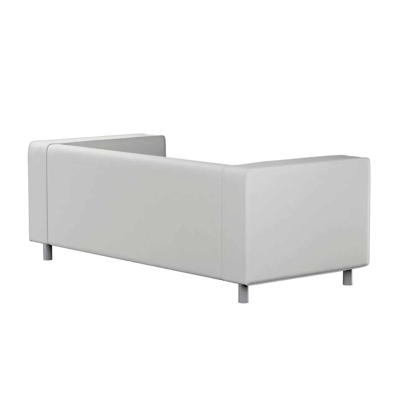 Bezug für Klippan 2-Sitzer Sofa, hellgrau, Sofahusse, Klippan 2-Sitzer, Etn günstig online kaufen