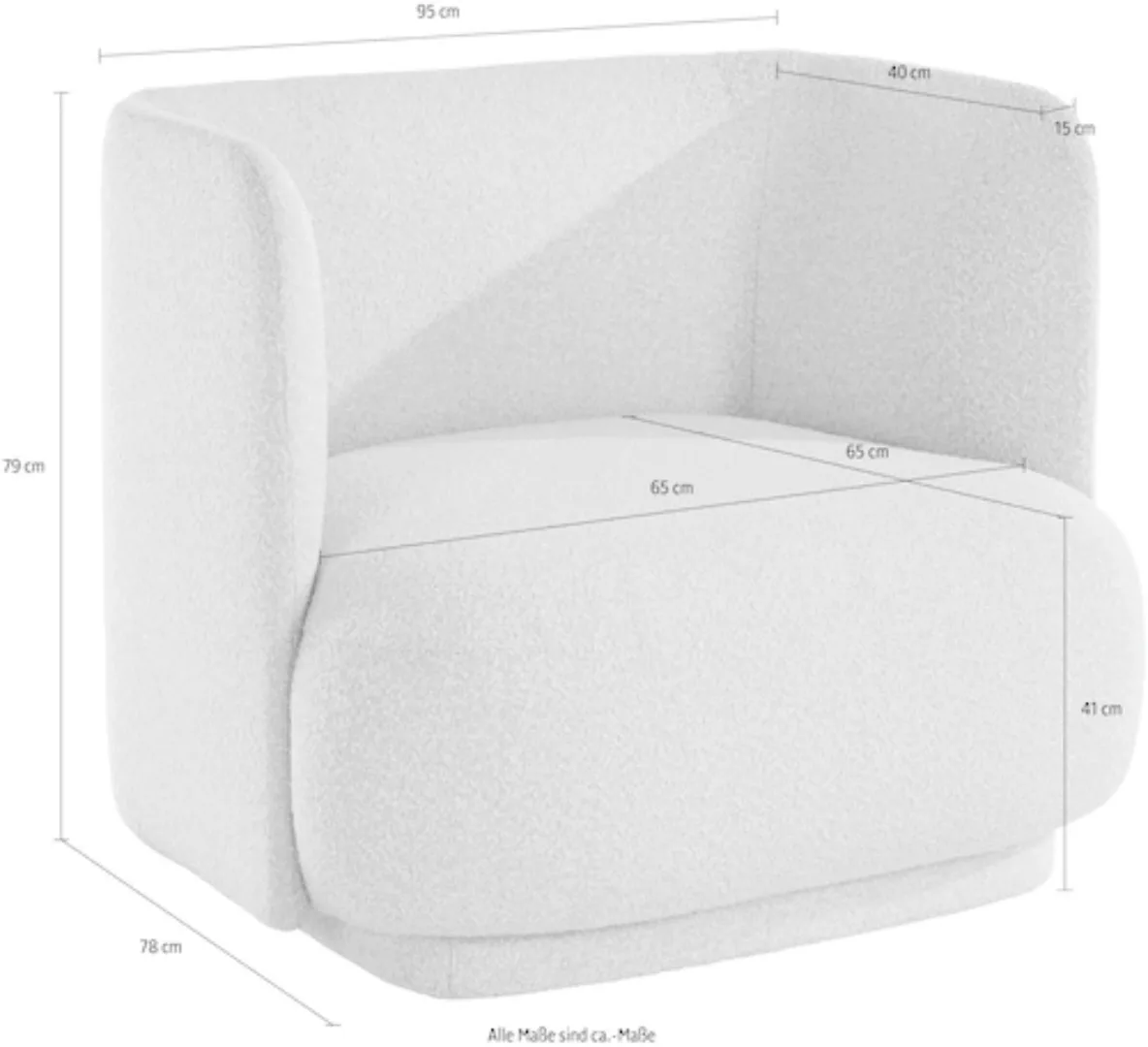 andas Sessel »Kala«, schöne Serienergänzung, Design by Morten Georgsen günstig online kaufen