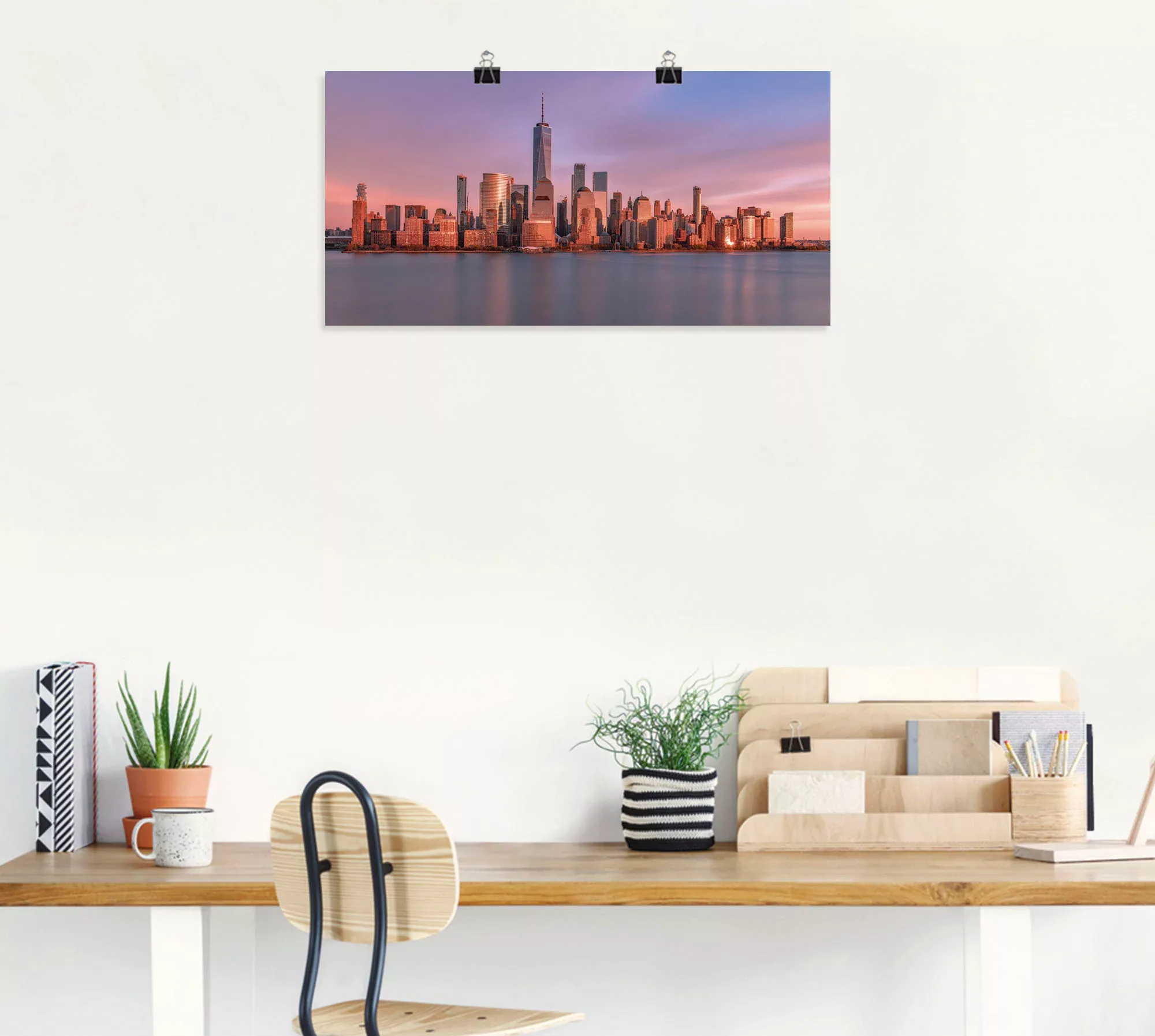 Artland Wandbild »New York City«, New York, (1 St.), als Leinwandbild, Post günstig online kaufen