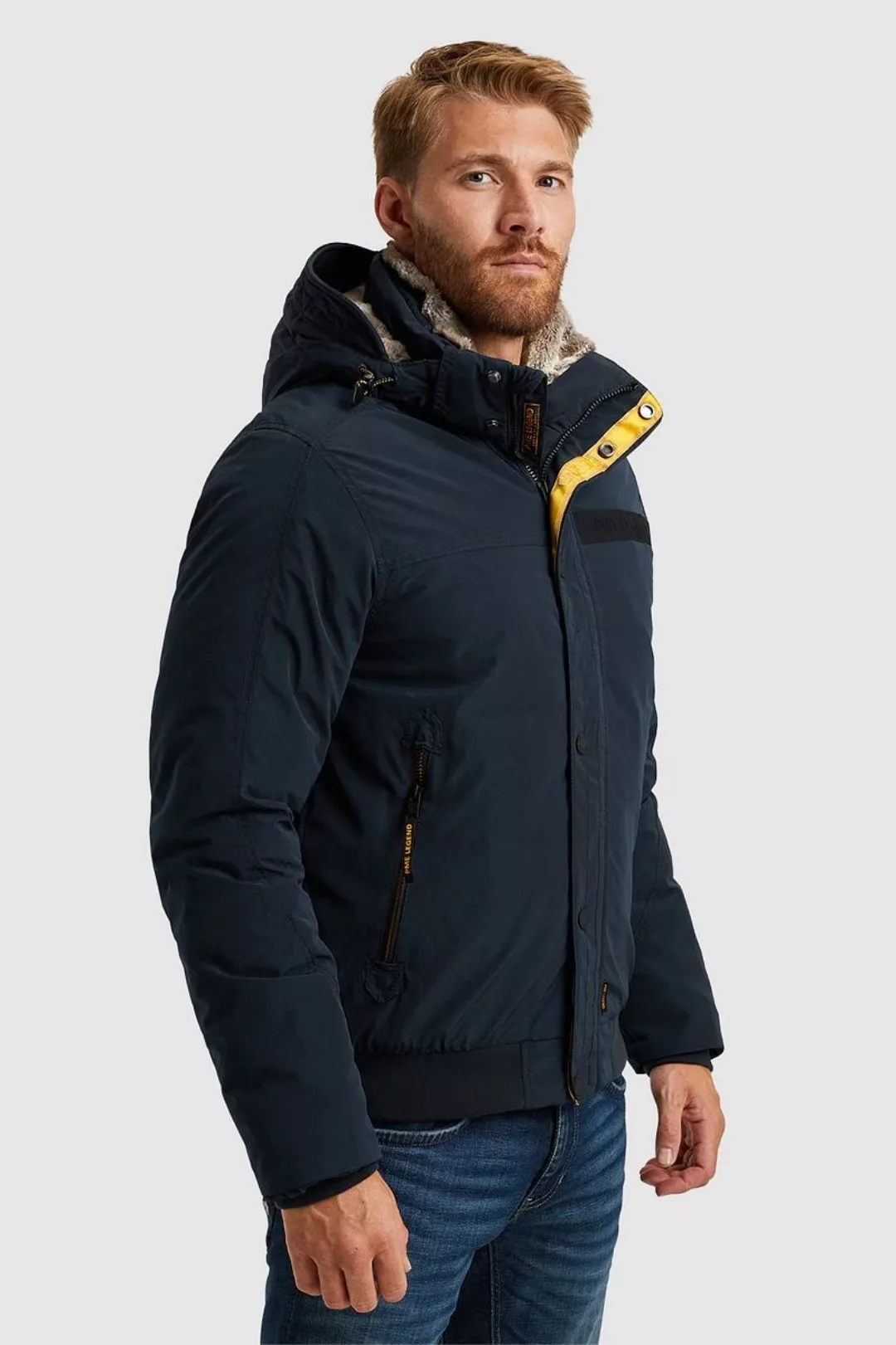 PME Legend Jacke Ice Striper Navy - Größe S günstig online kaufen