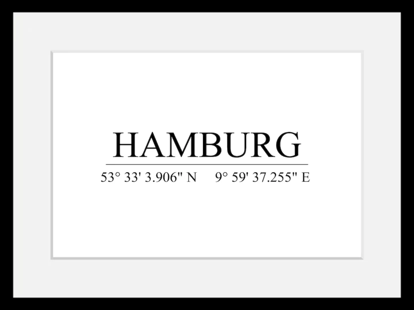 queence Bild »HAMBURG«, Städte, (1 St.) günstig online kaufen