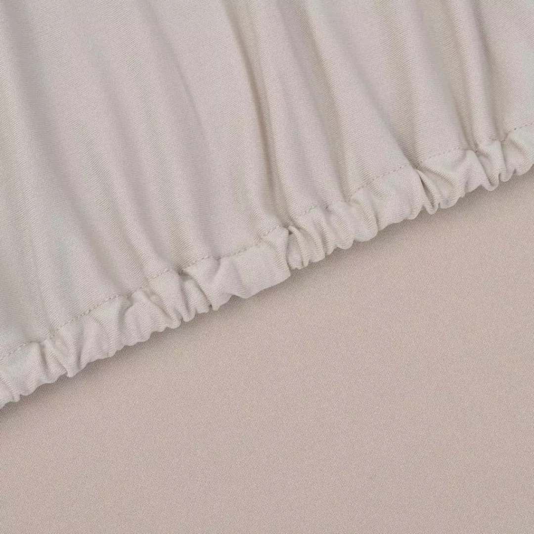 Sofahusse Sofabezug Stretchhusse Beige Polyester-jersey günstig online kaufen