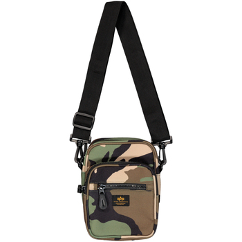 Alpha Industries  Taschen Label Messenger Bag S - vintage white günstig online kaufen