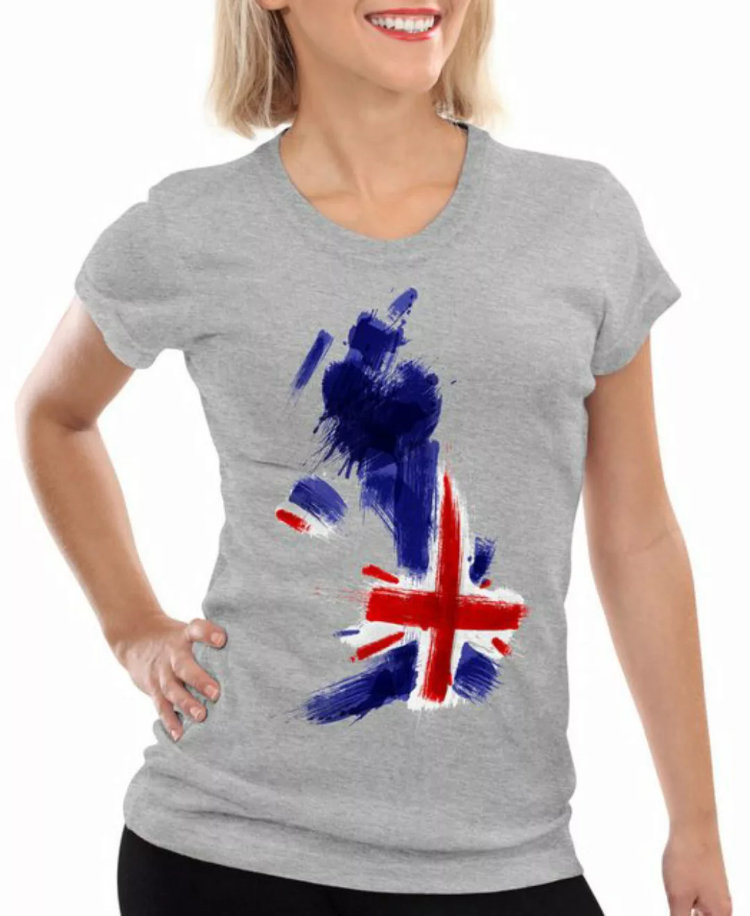 style3 T-Shirt Flagge England Fußball Sport Great Britain WM EM Fahne günstig online kaufen