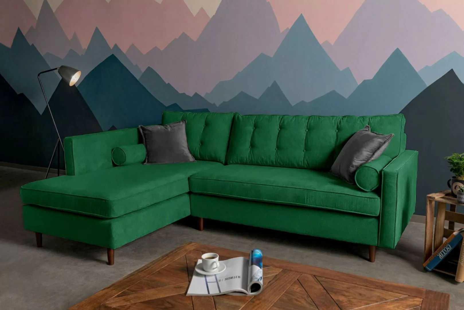 99rooms Ecksofa Nelvan, L-Form, Eckcouch, Design günstig online kaufen