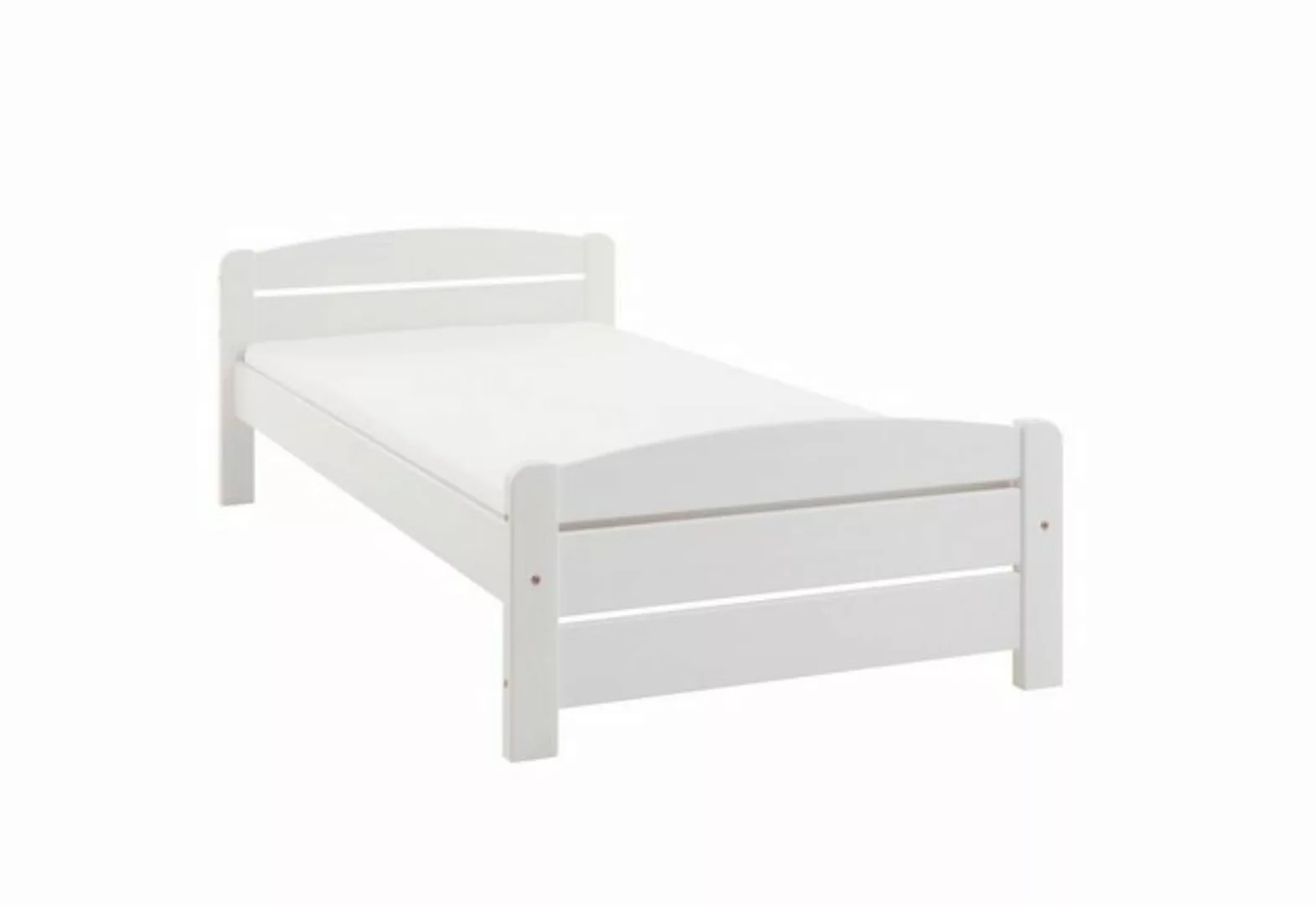 möbelando Bettgestell Isabella, Stilvolles Einzelbett 90 x 200 cm - Komfort günstig online kaufen