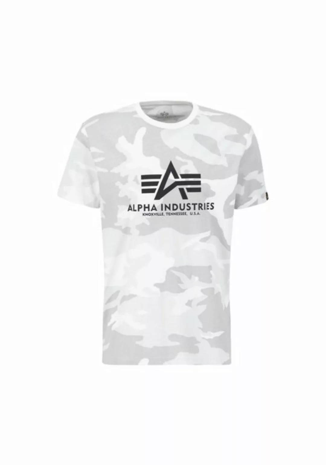 Alpha Industries T-Shirt Alpha Industries Men - T-Shirts Basic T-Shirt Camo günstig online kaufen