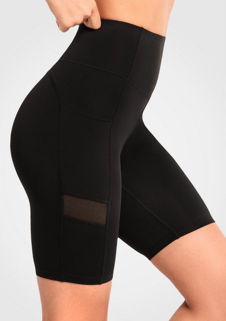 Yvette Radlerhose Damen kurz Leggings Sporthose Shorts mit Tasche, E110605A günstig online kaufen