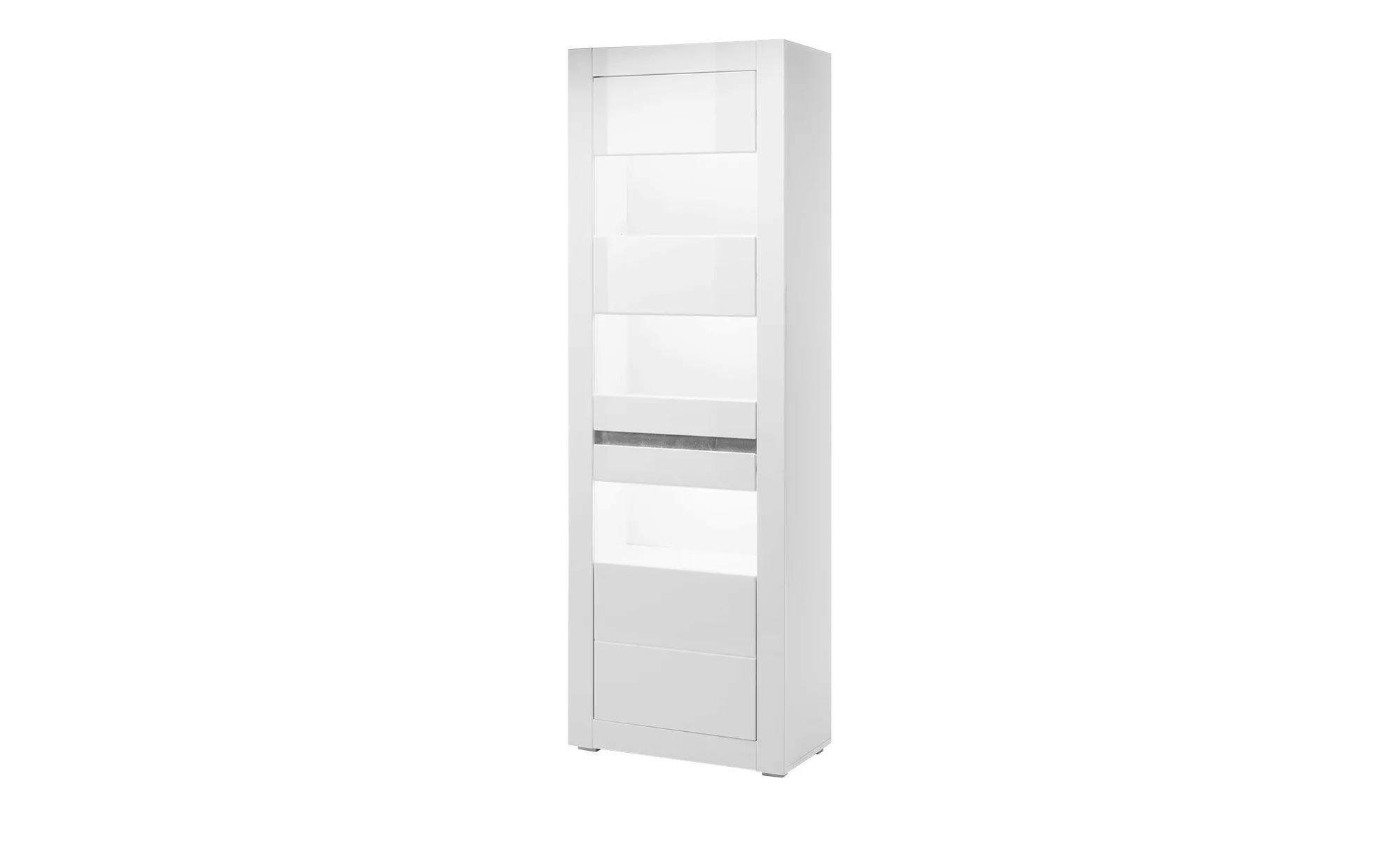 INOSIGN Vitrine "Carat", Höhe 198 cm, zwei Leisten angeliefert, 1 x grau, 1 günstig online kaufen