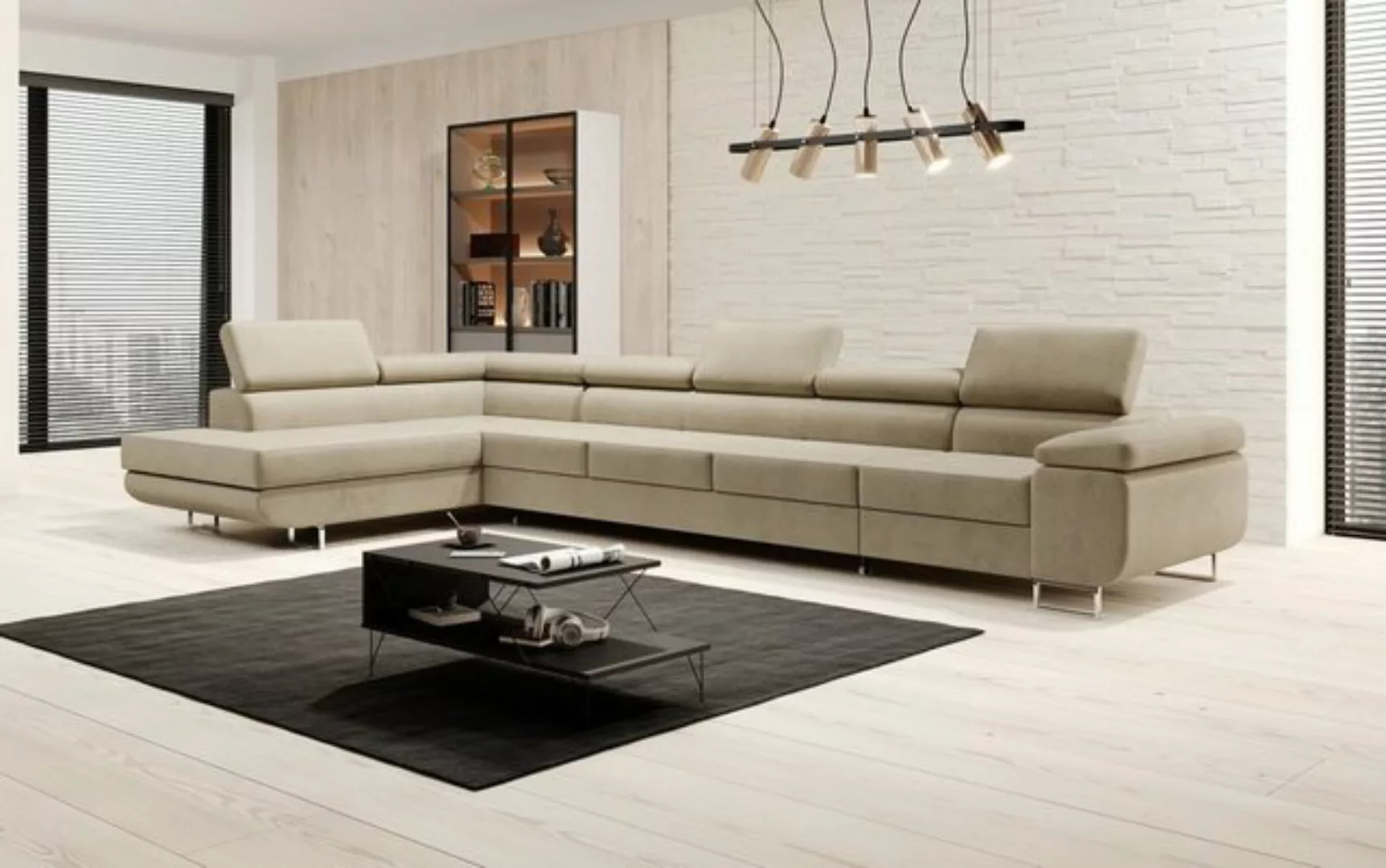 Luxusbetten24 Schlafsofa Designer Sofa Maxi, mit Schlaf- und Klapptfunktion günstig online kaufen