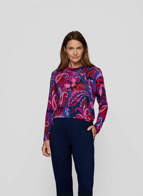 Rabe Print-Shirt RABE Paisley-Shirt mit Rollkragen günstig online kaufen