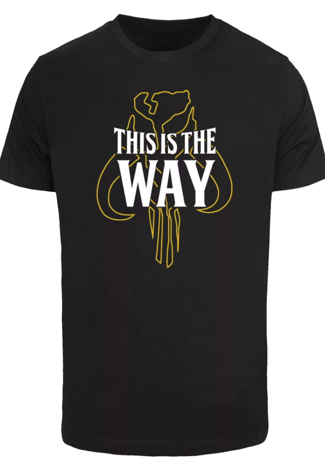 F4NT4STIC T-Shirt "Star Wars The Mandalorian The Way", Premium Qualität günstig online kaufen