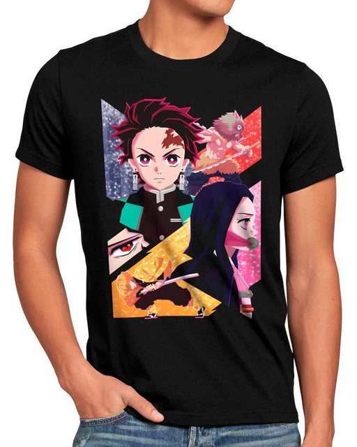 style3 T-Shirt Demon Team demon slayer anime japan manga cosplay günstig online kaufen