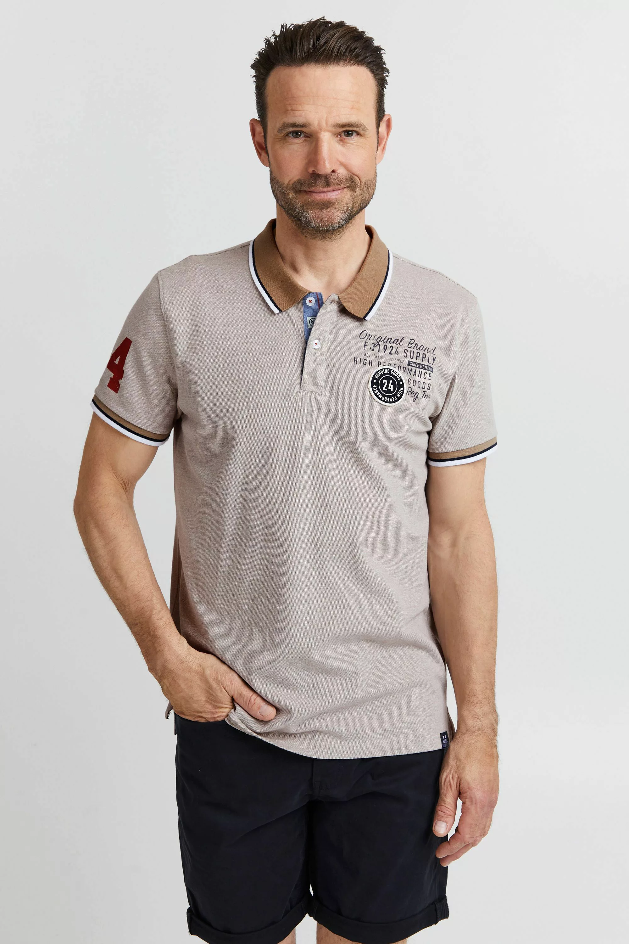 FQ1924 Poloshirt "FQ1924 FQImal" günstig online kaufen