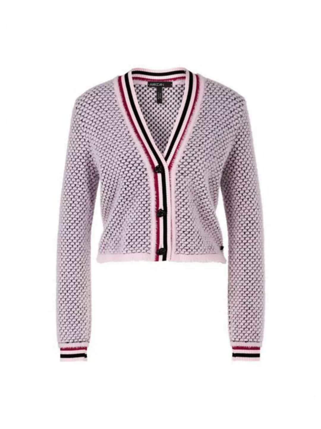 Marc Cain Strickjacke Cardigan, bright rose tan günstig online kaufen