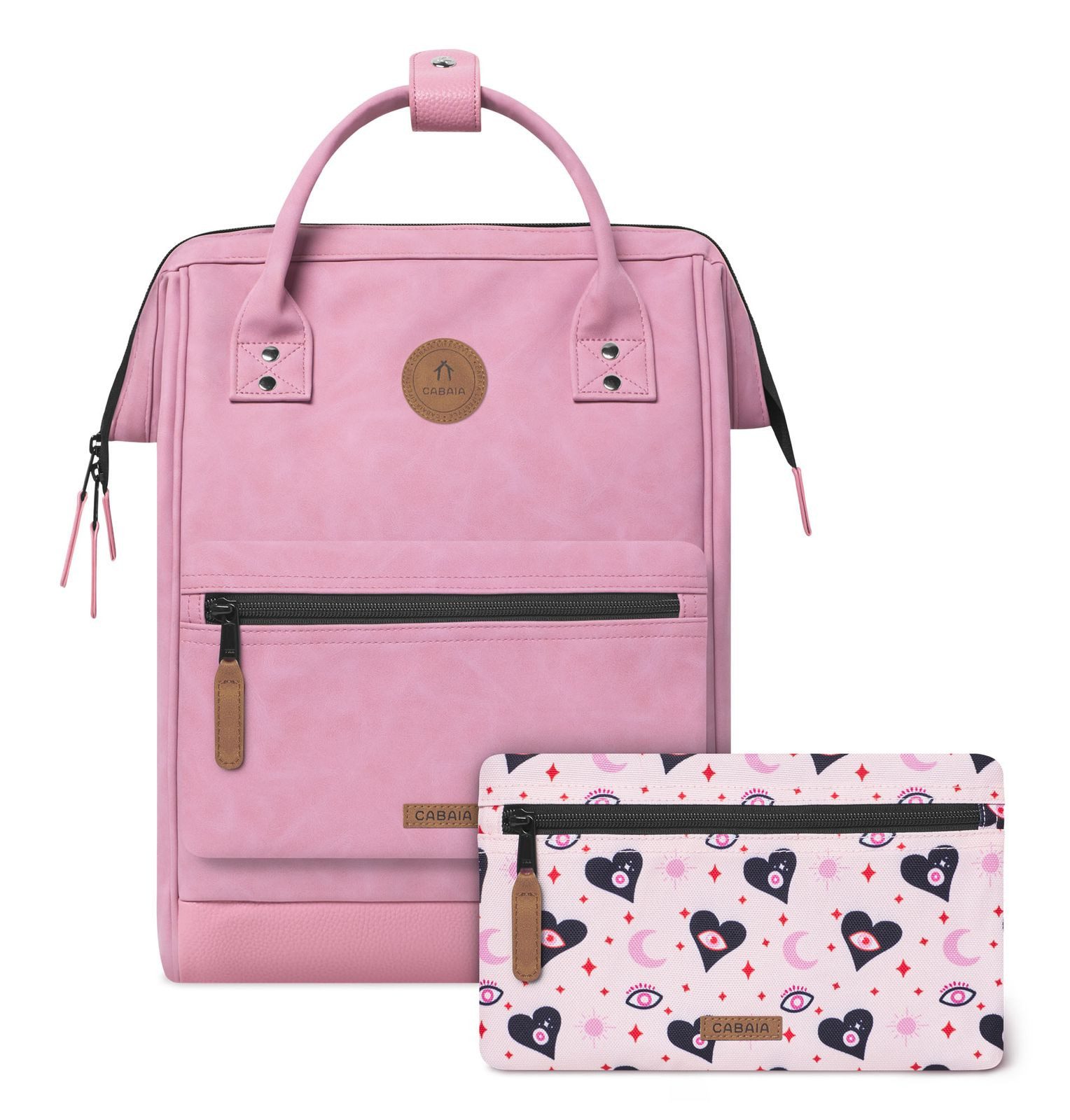 CABAIA Rucksack Vegan Nubuck Backpack (Set, günstig online kaufen