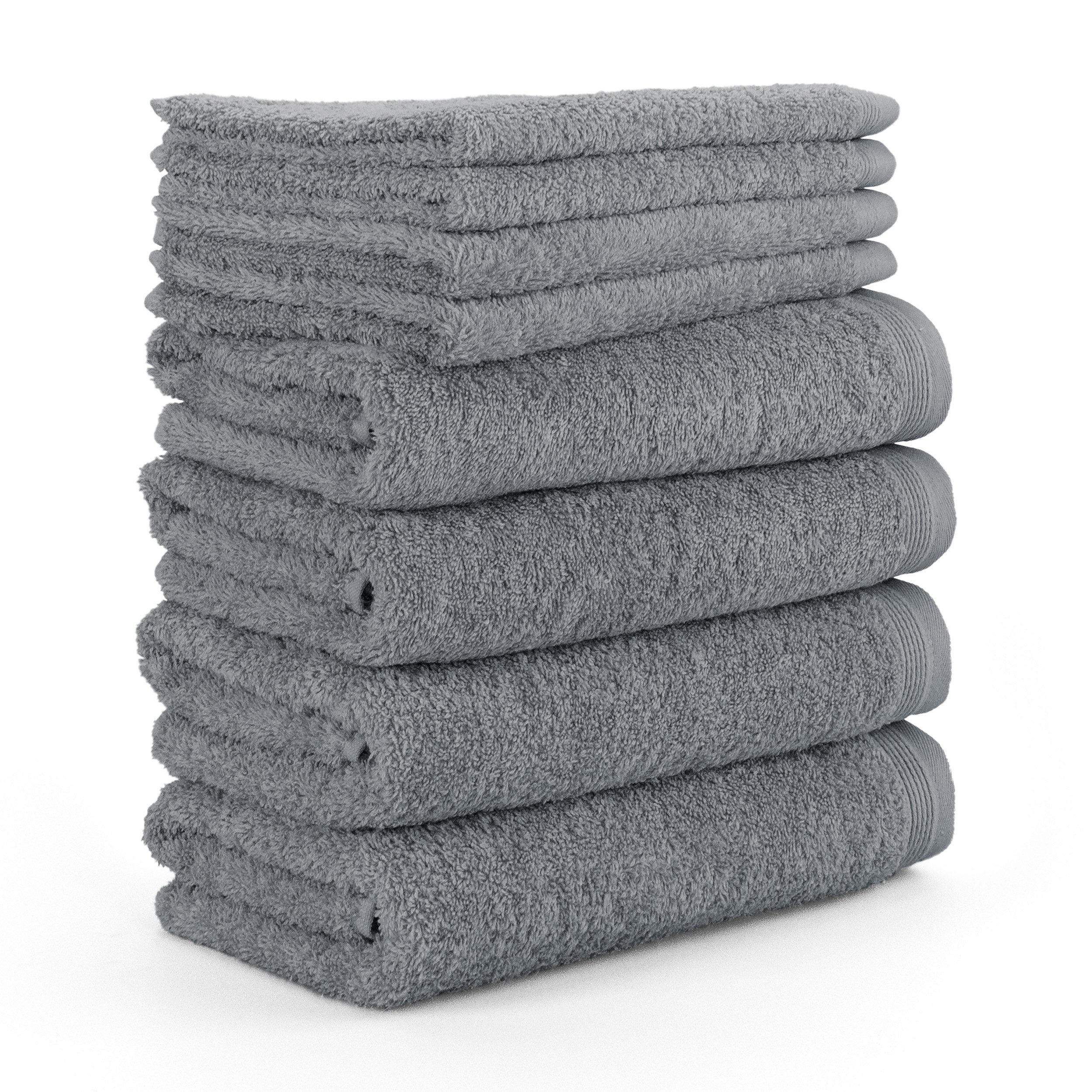 Möve Handtuch Set »Superwuschel 100% Premium Cotton Baumwolle,«, 8 tlg., Wa günstig online kaufen
