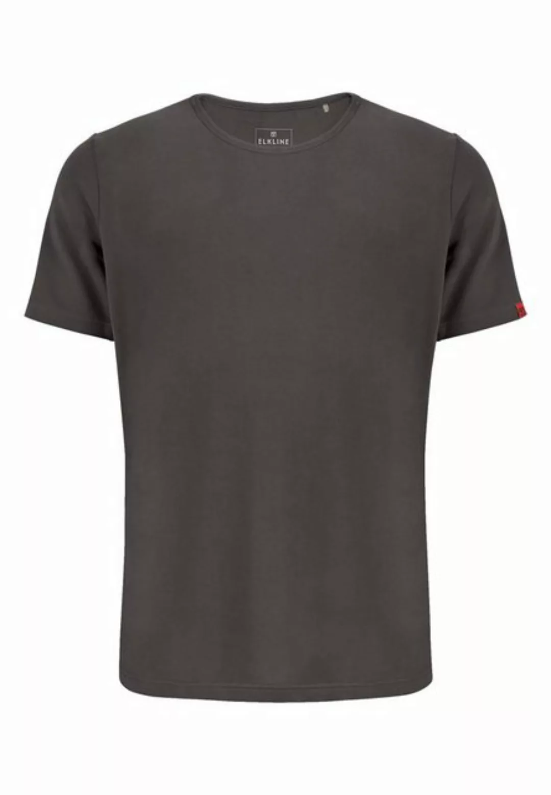 Elkline T-Shirt Drive Cool Basic Unifarben sportlich gerader Schnitt günstig online kaufen