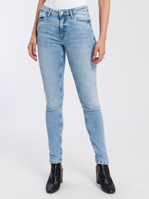 Cross Jeans Damen Jeans ALAN - Skinny Fit - Blau - Light Blue günstig online kaufen