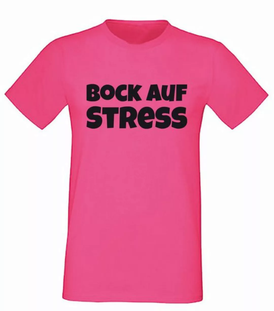 G-graphics T-Shirt Bock auf Stress Herren T-Shirt, mit trendigem Frontprint günstig online kaufen