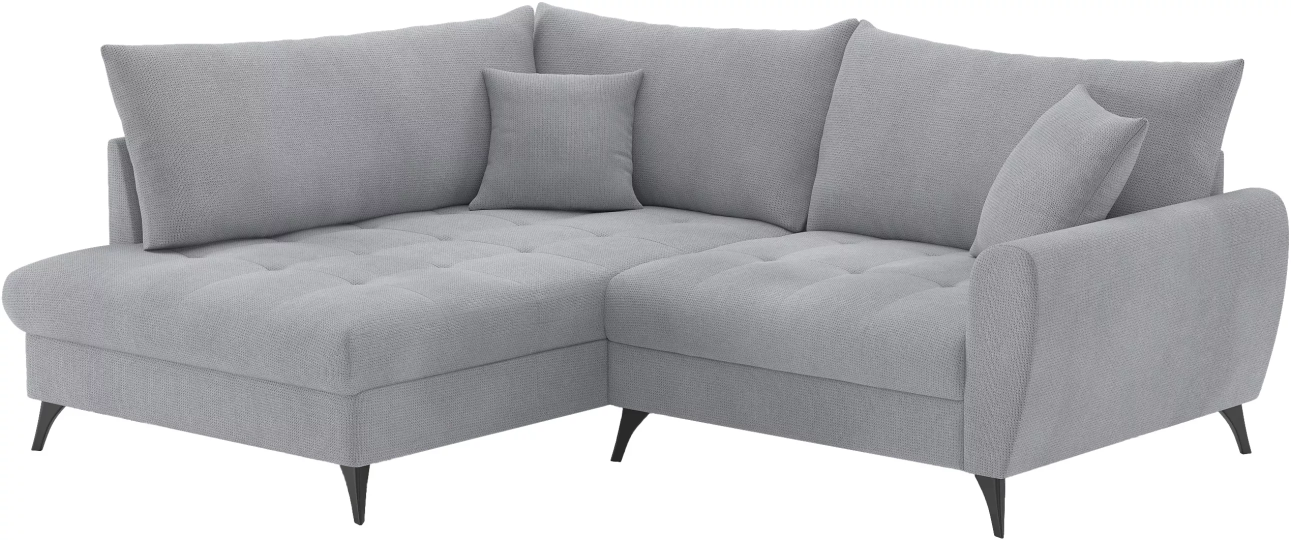 Home affaire Ecksofa "Blackburn II, L-Form", Mit Kaltschaumpolsterung bis 1 günstig online kaufen