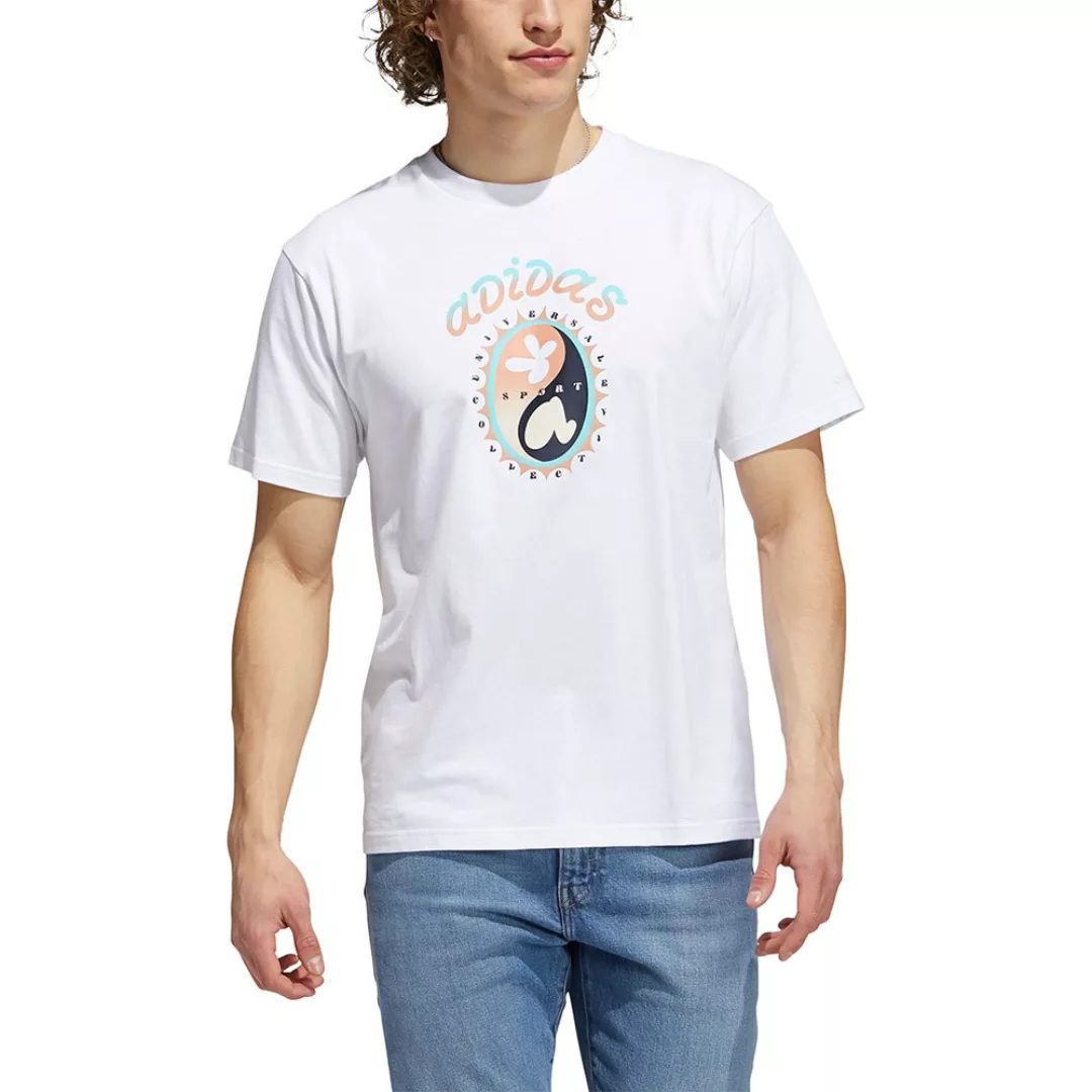 Adidas Originals Summer Set Kurzarm T-shirt L White günstig online kaufen