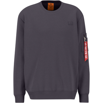 Alpha Industries  Sweatshirt X-Fit Label Sweater - vintage grey günstig online kaufen
