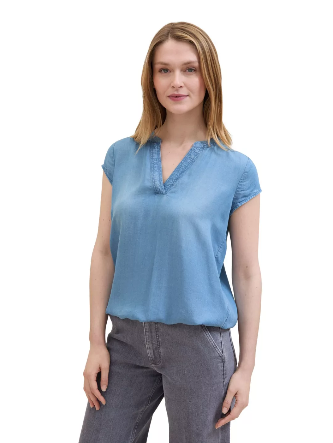 TOM TAILOR Jeansbluse im Denim Look günstig online kaufen