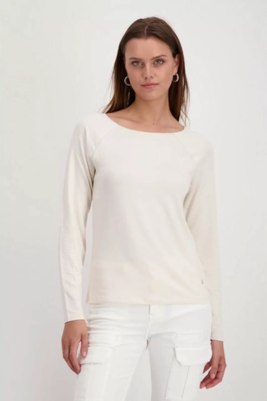 Monari Langarmshirt Pullover, sandshell günstig online kaufen