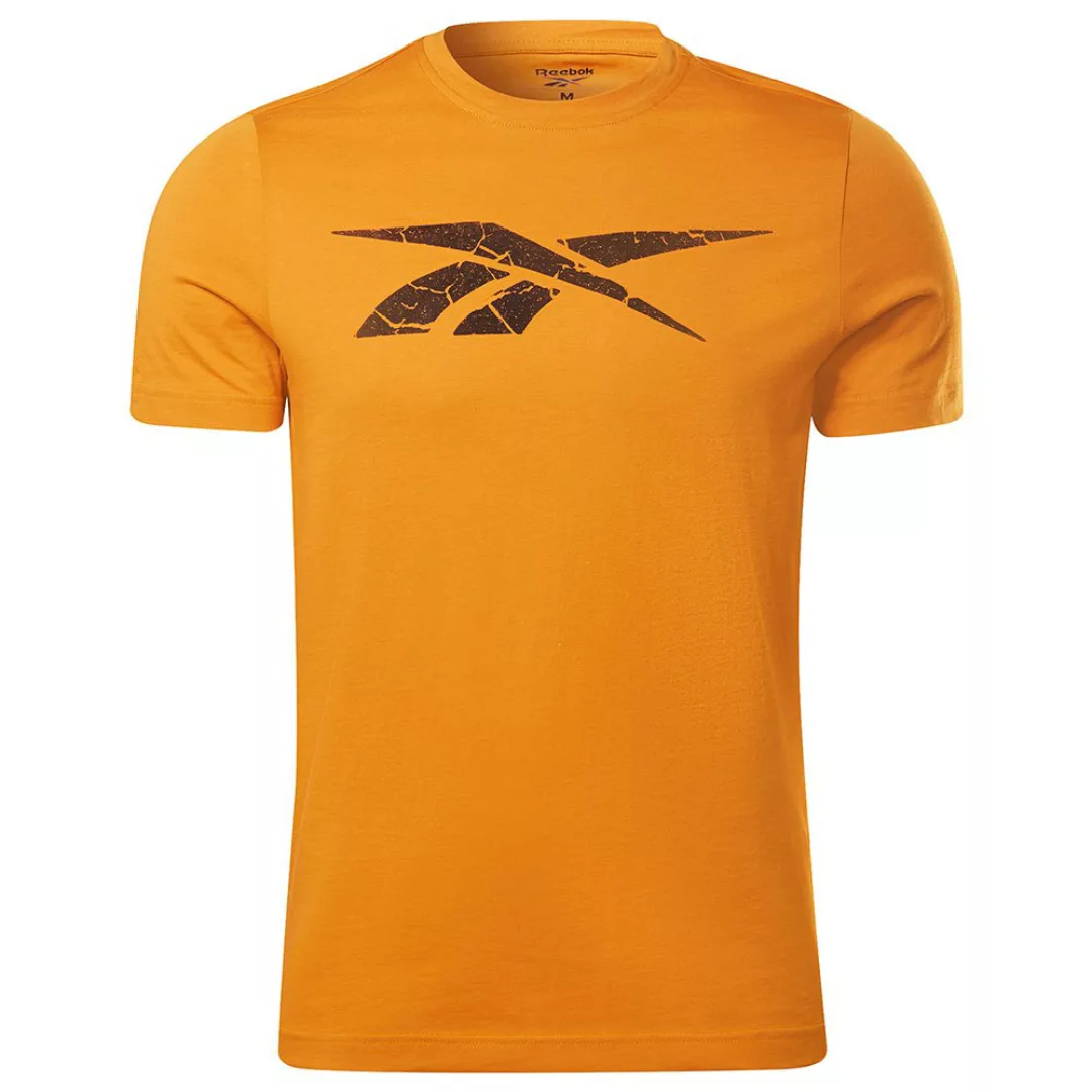Reebok Elevated Vector Kurzärmeliges T-shirt 2XL Radiant Ochre günstig online kaufen