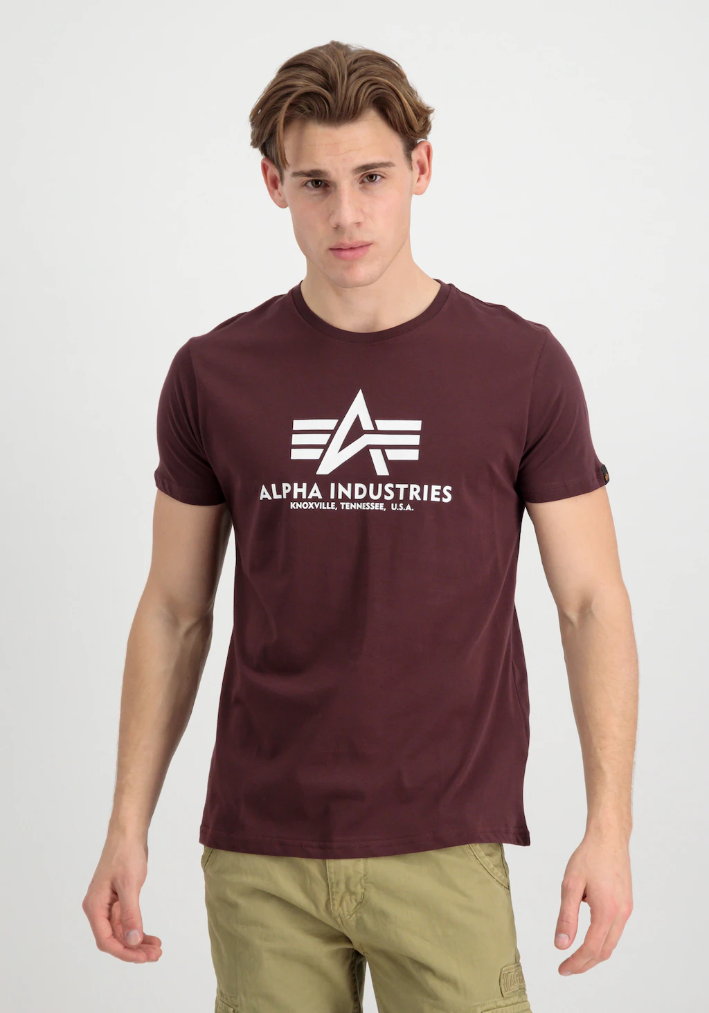 Alpha Industries T-Shirt "Alpha Industries Men - T-Shirts Basic T-Shirt" günstig online kaufen