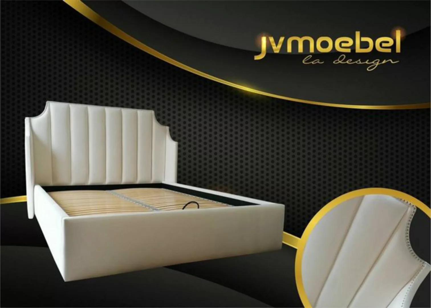 JVmoebel Bett, Leder Design Bett Betten Ehe Modernes Gestell Schlaf Zimmer günstig online kaufen