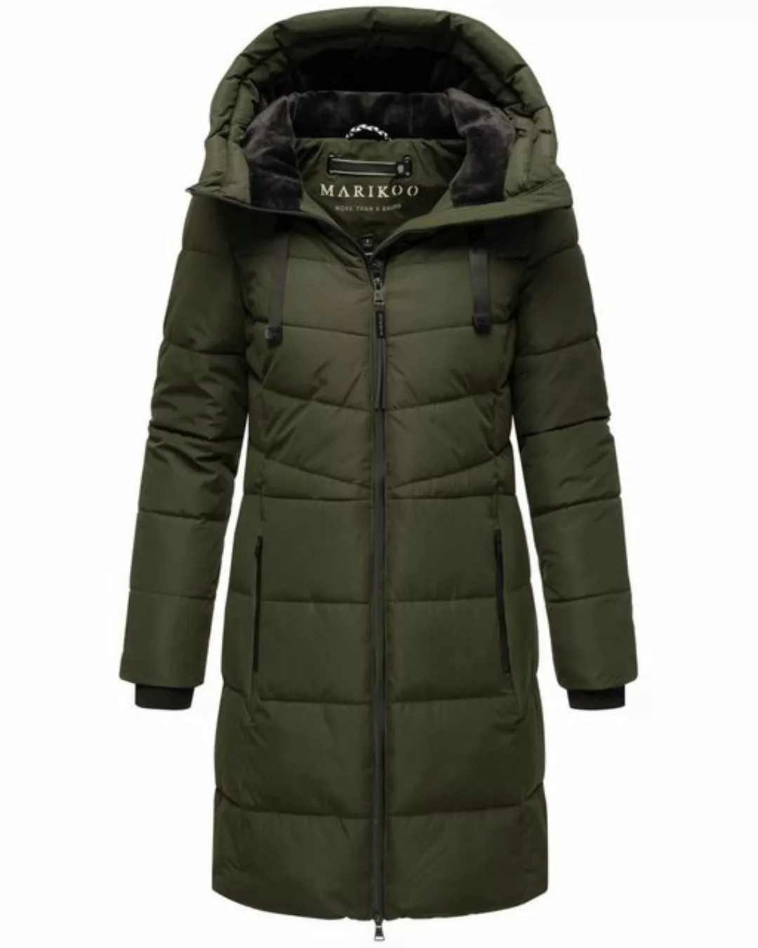 Marikoo Winterjacke "Natsukoo XVI", Stepp Mantel mit großer Kapuze günstig online kaufen