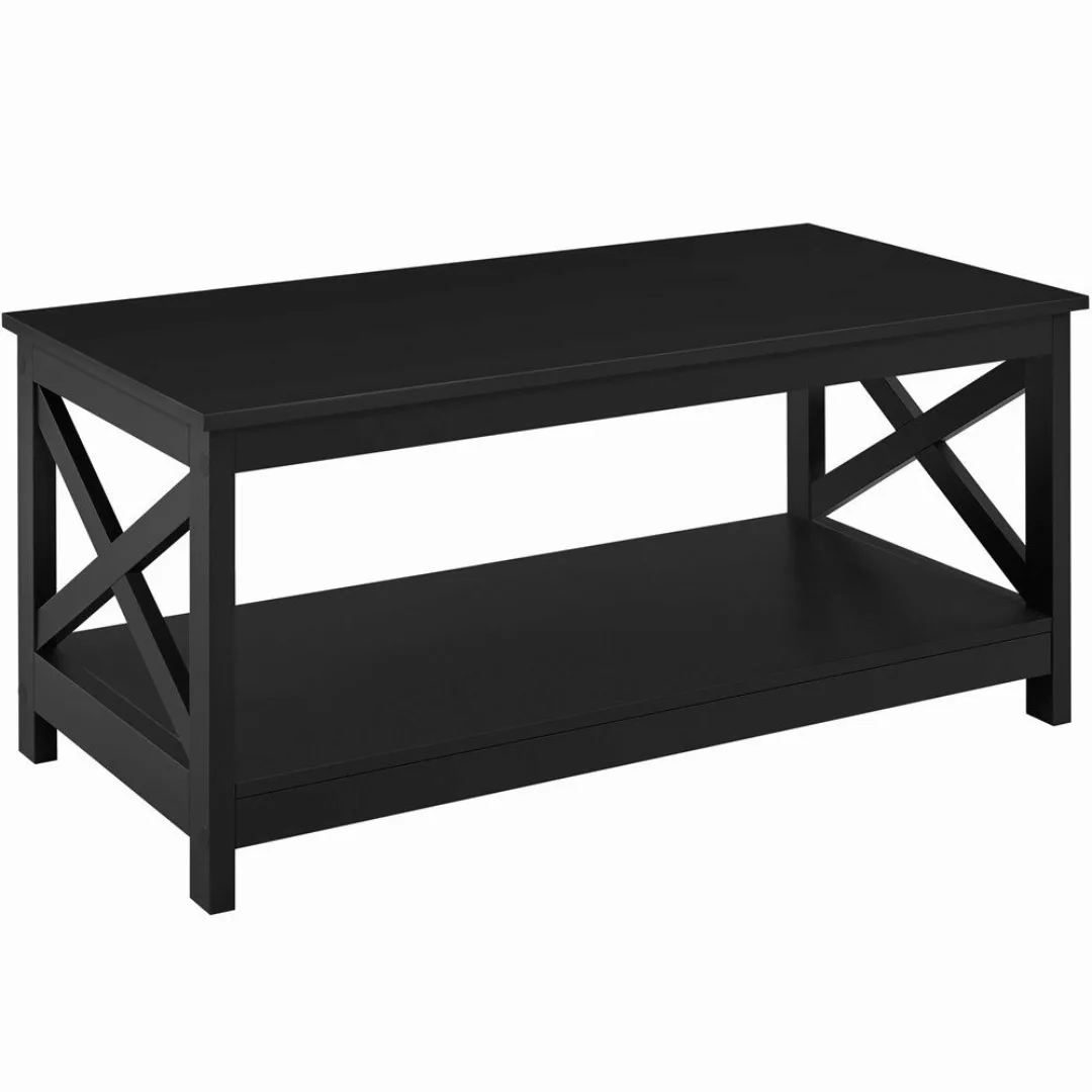 Yaheetech Couchtisch, Wohnzimmertisch mit großer Ablage, günstig online kaufen