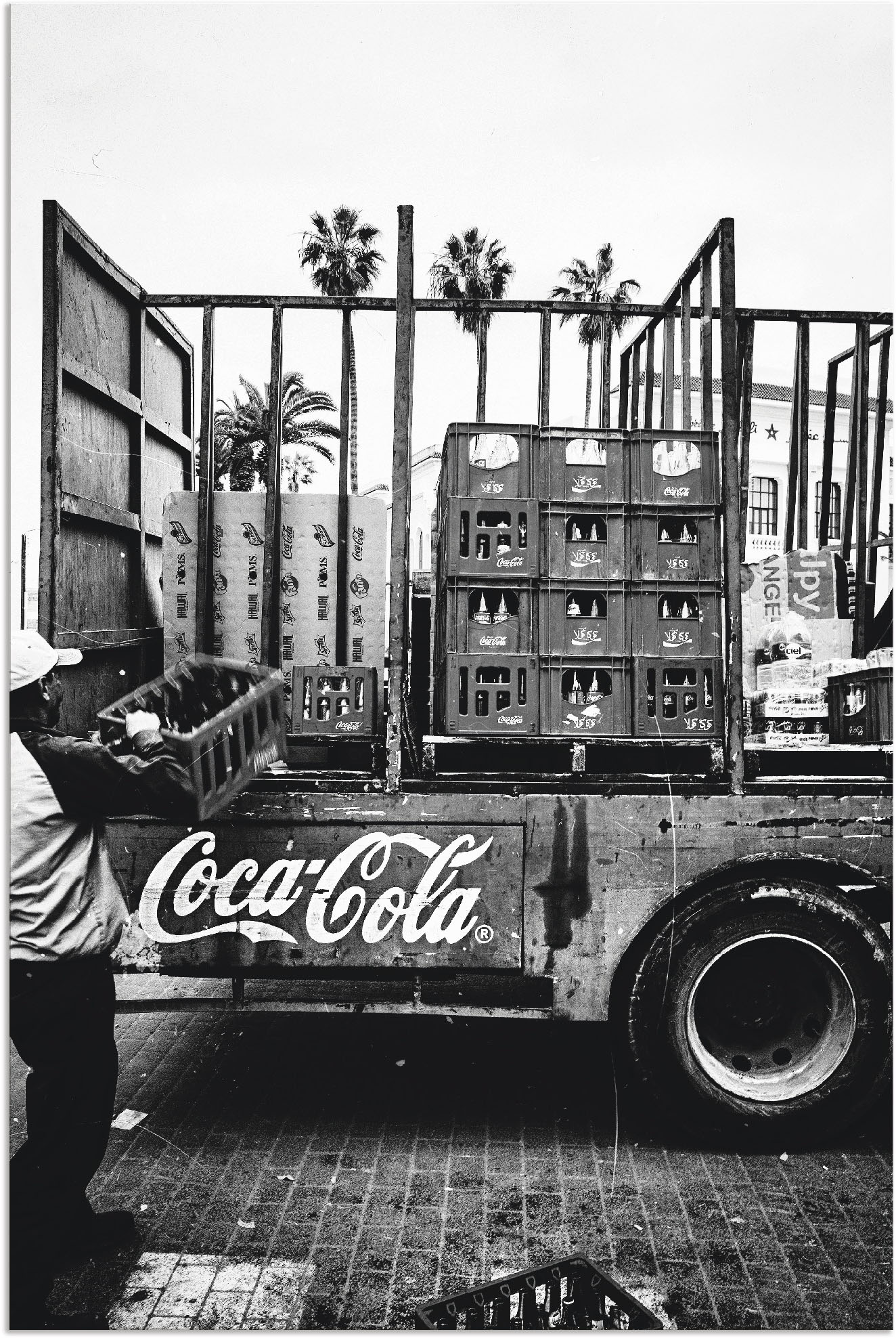 Artland Wandbild »CocaCola-LKW in El Jadida - Marokko«, Auto, (1 St.), als günstig online kaufen