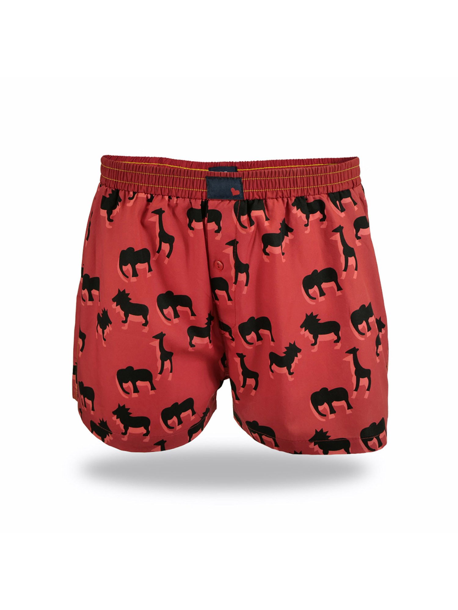 Unabux Boxershorts Blau mit Motiv günstig online kaufen