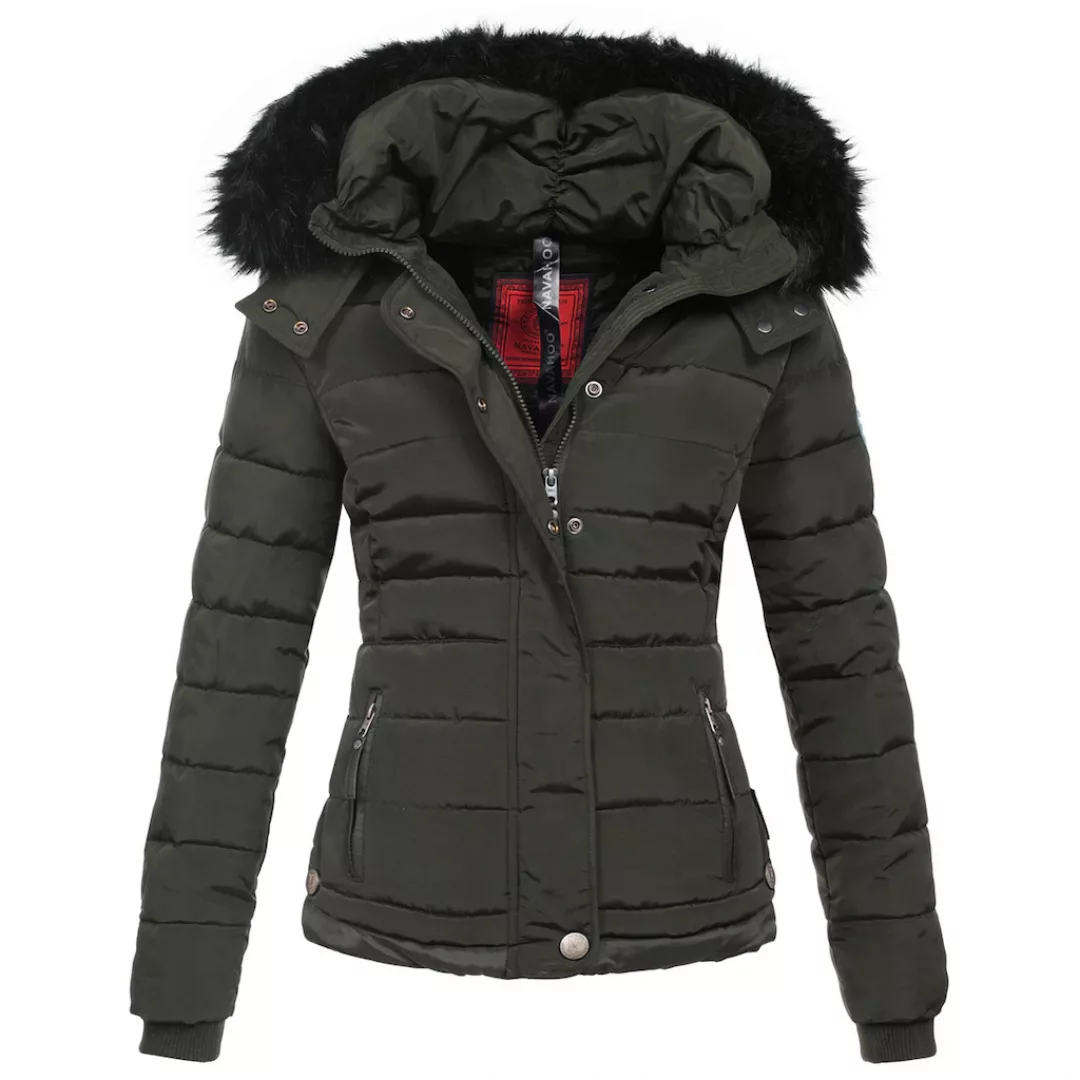 Navahoo Steppjacke "Chloe", hochwertige Winterjacke mit abnehmbarer Kapuze günstig online kaufen