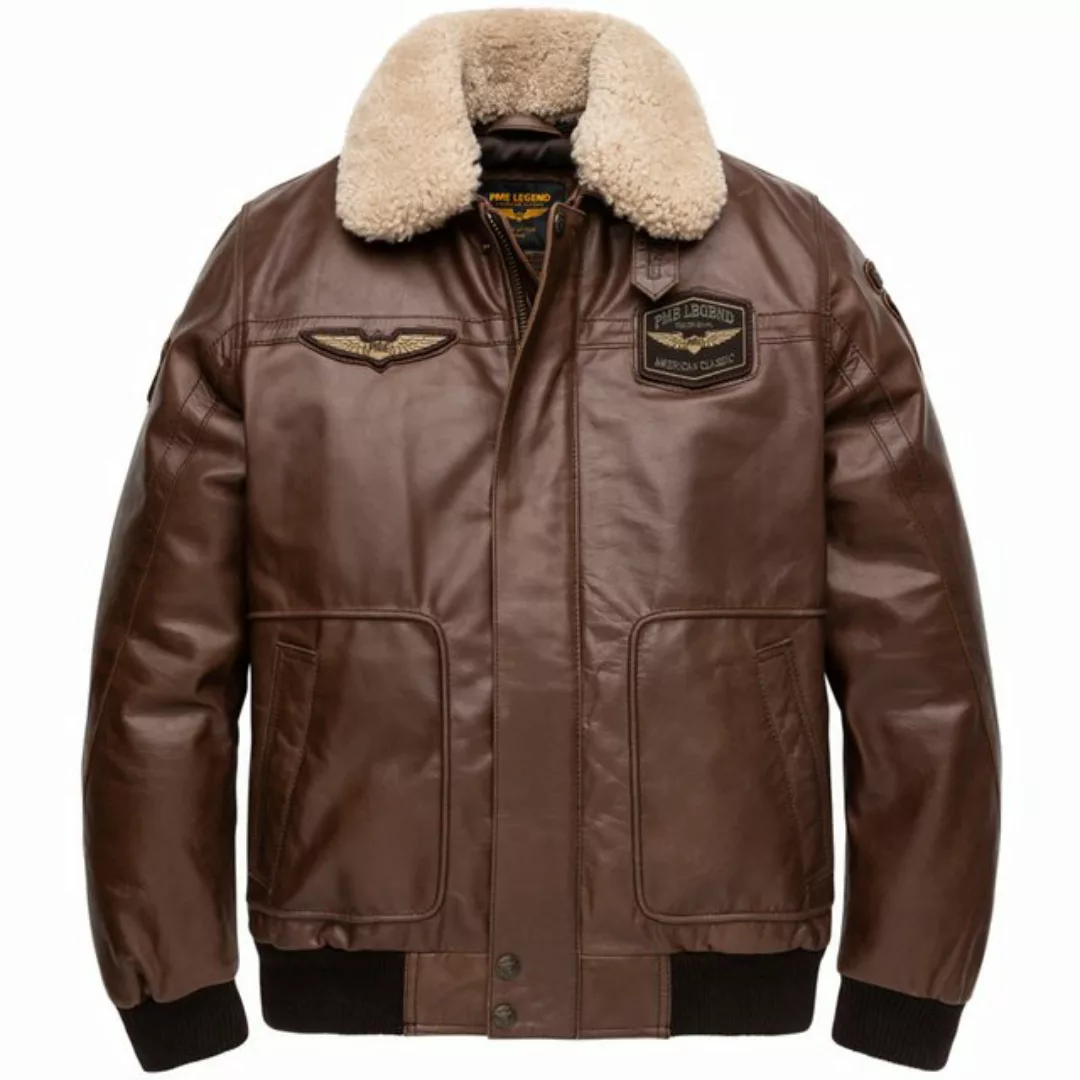 PME LEGEND Lederjacke Hudson Bomber günstig online kaufen