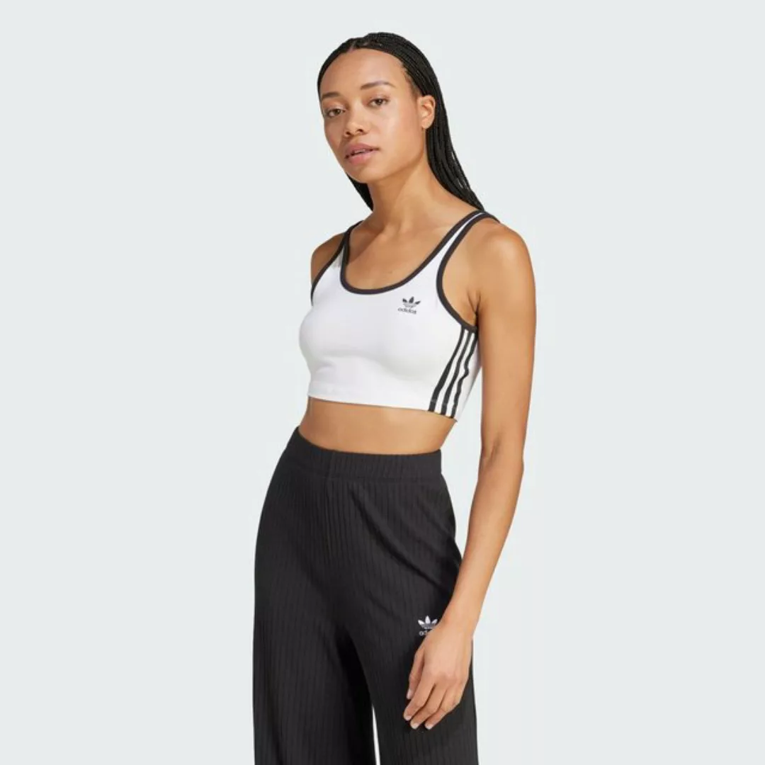 adidas Originals Tanktop ADICOLOR 3-STREIFEN BUSTIER günstig online kaufen