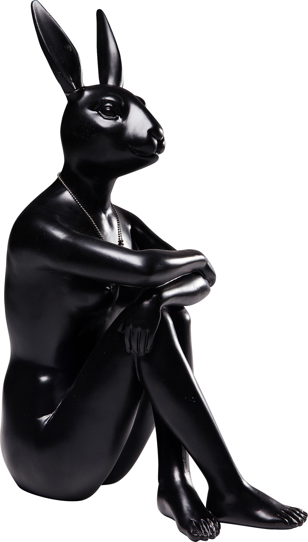 Kare Design Dekofigur "Deko Figur Gangster Rabbit Schwarz" günstig online kaufen