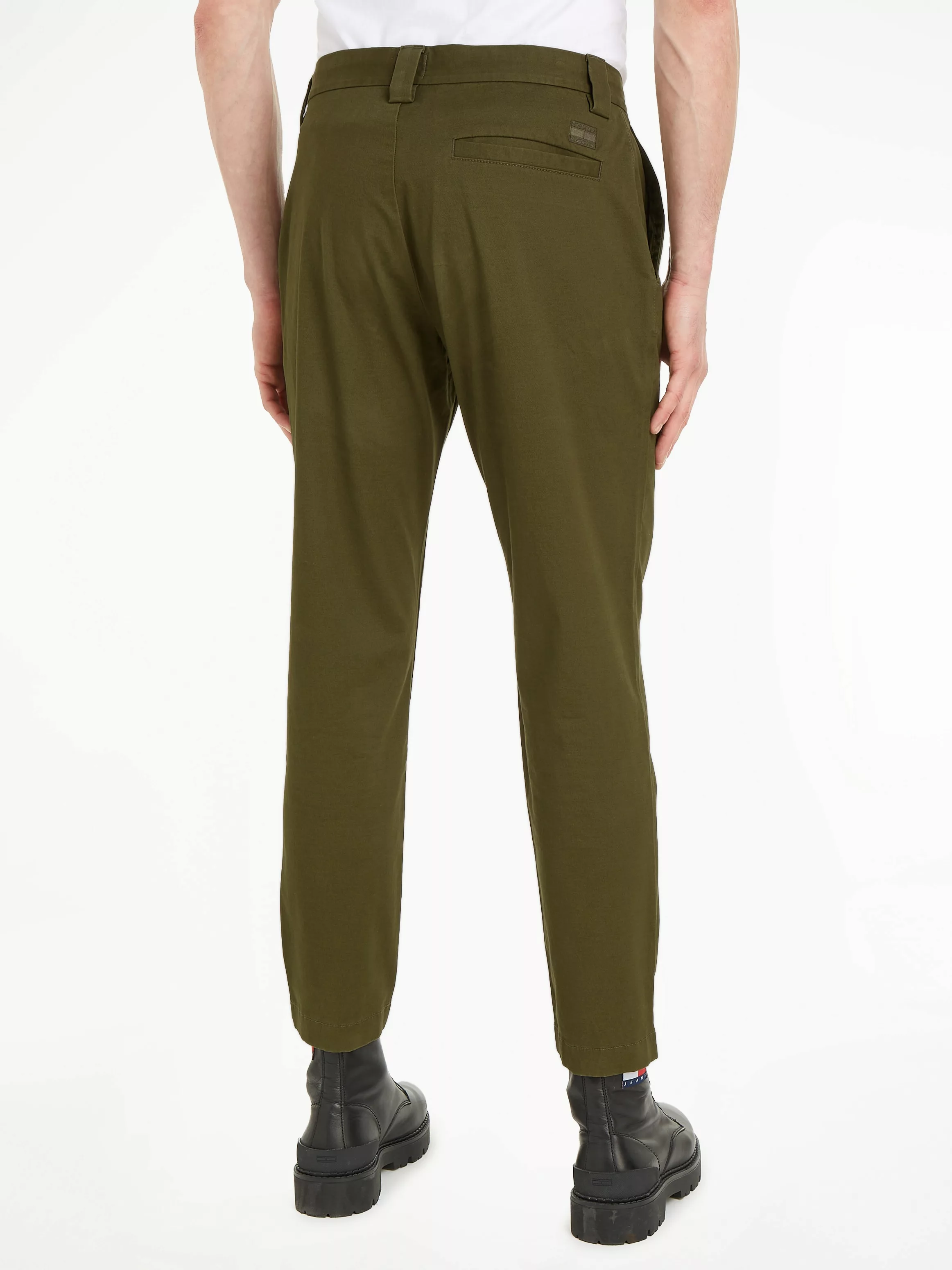 Tommy Jeans Chinohose TJM DAD CHINO mit Logobadge günstig online kaufen