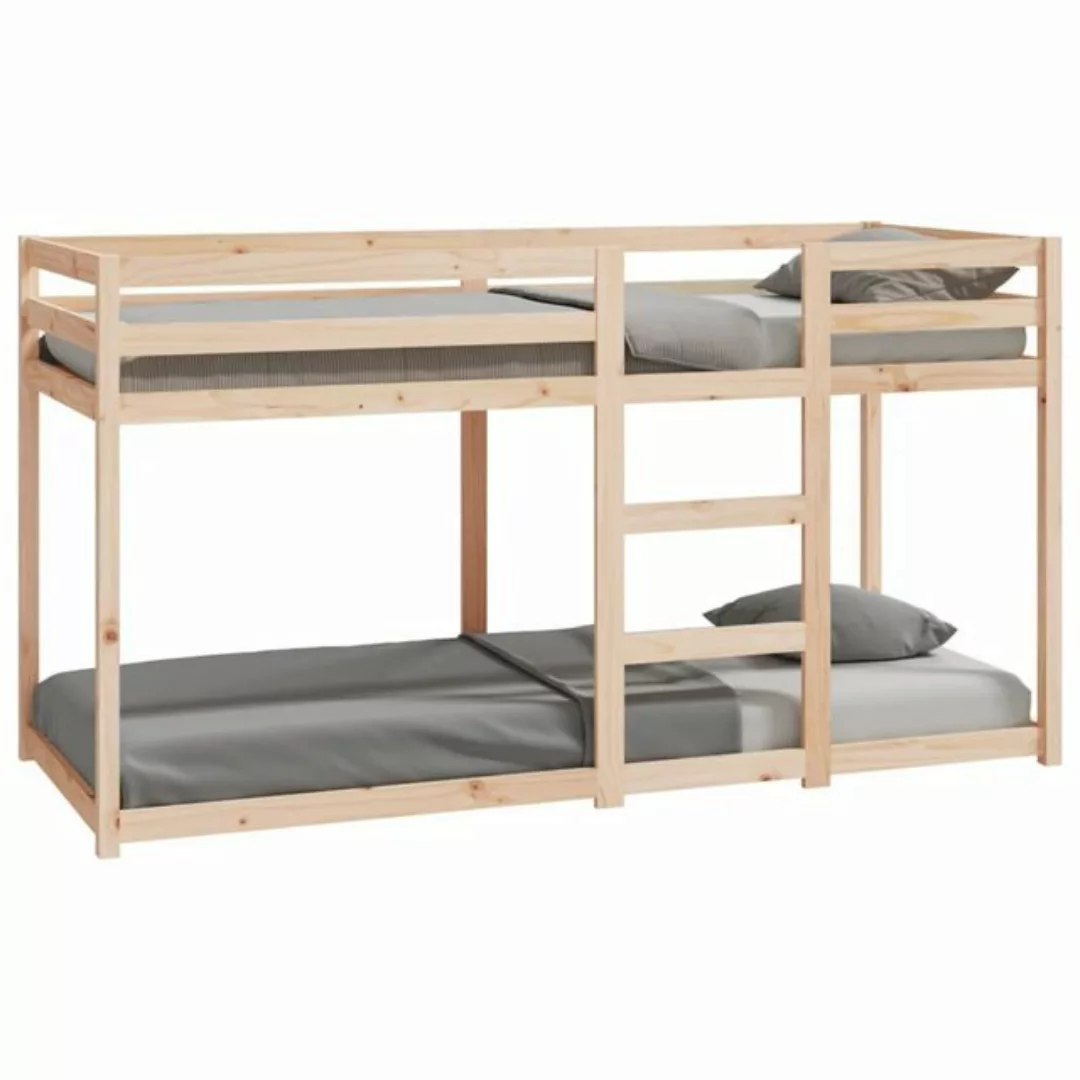furnicato Bett Etagenbett 80x200 cm Massivholz Kiefer günstig online kaufen