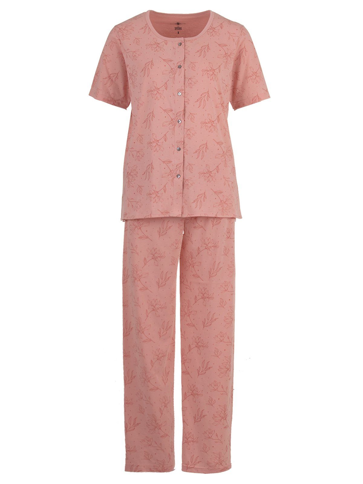 zeitlos Schlafanzug Pyjama Set Kurzarm - günstig online kaufen