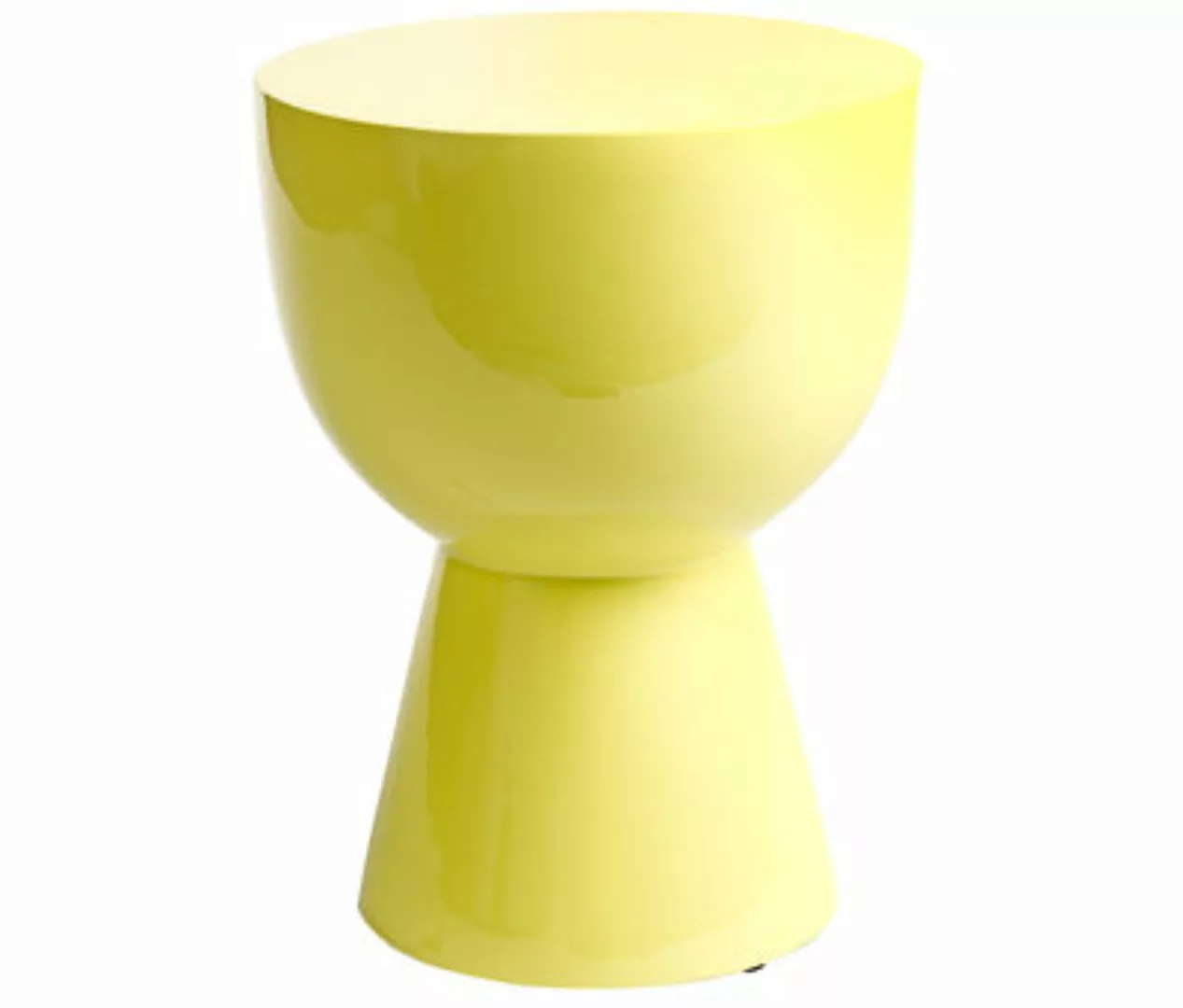 Hocker T plastikmaterial gelb - Pols Potten - Gelb günstig online kaufen