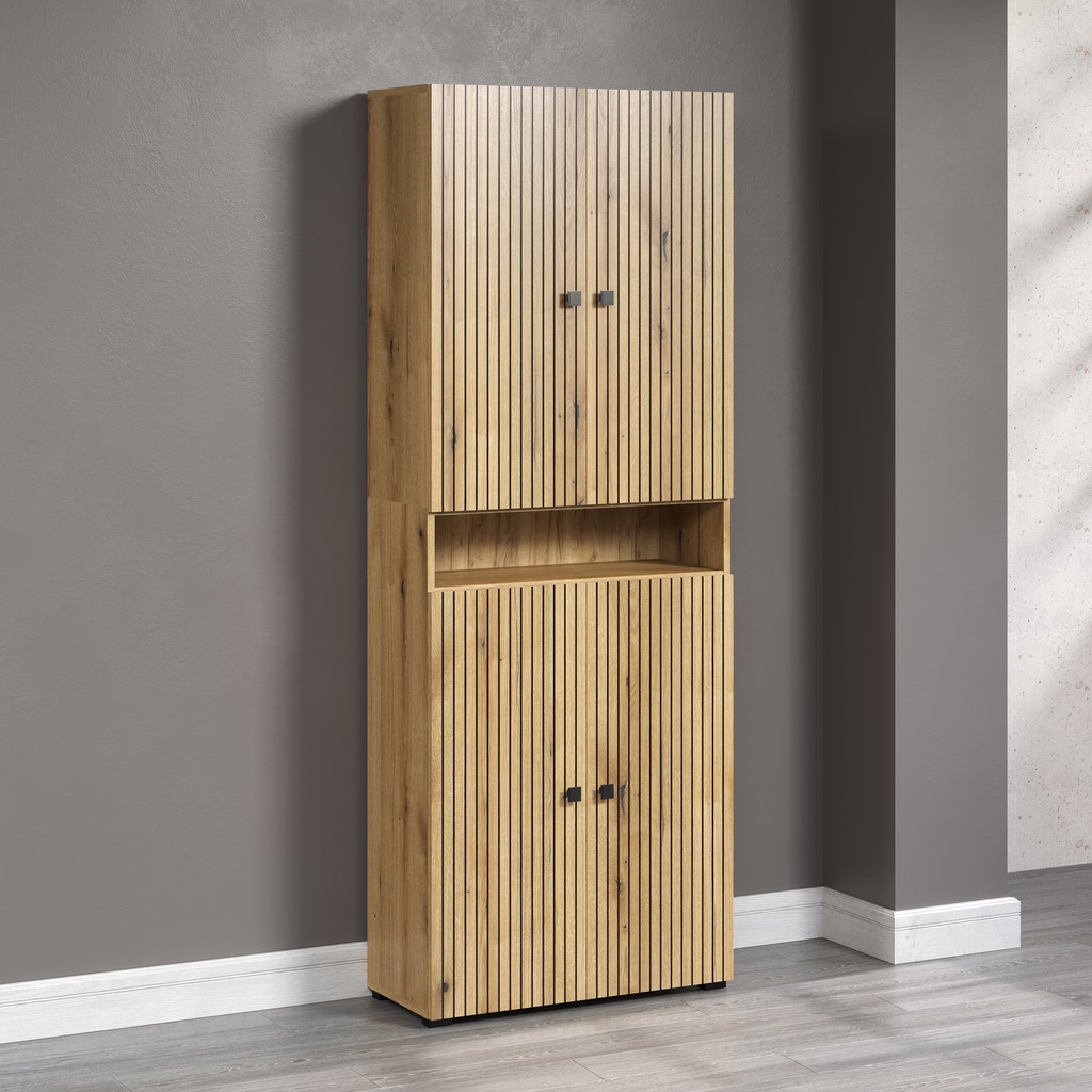 welltime Hochschrank "Amrum", (1 St.), Badezimmerschrank mit und ohne Schub günstig online kaufen