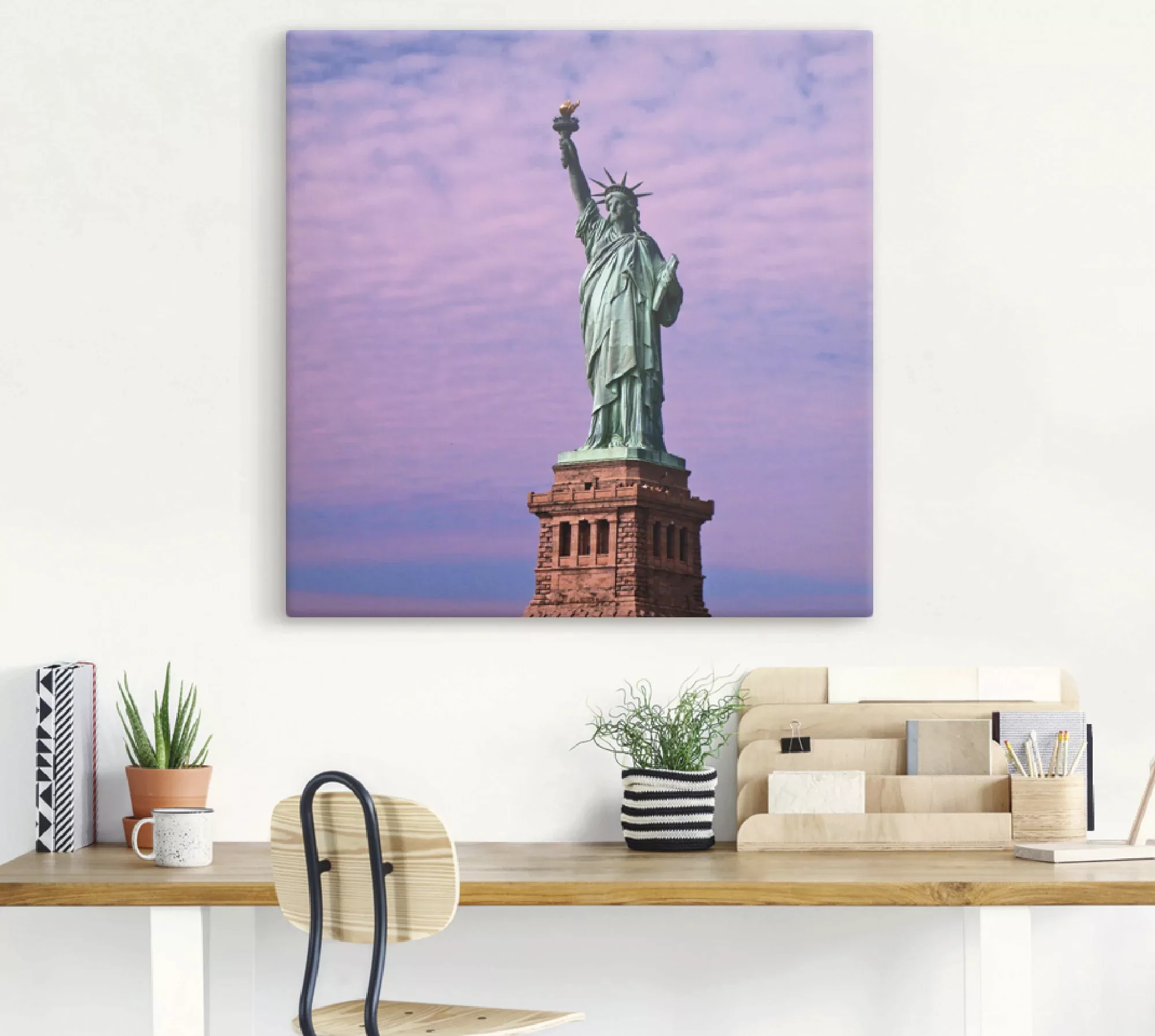 Artland Wandbild »Freiheitsstatue«, Amerika, (1 St.) günstig online kaufen